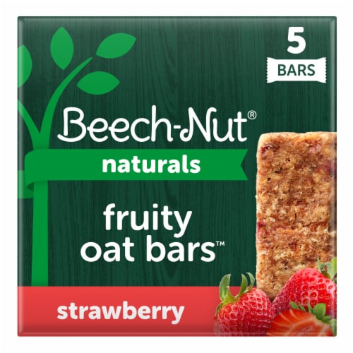 Beech-Nut® Naturals Strawberry Fruity Oat Bars Perspective: front
