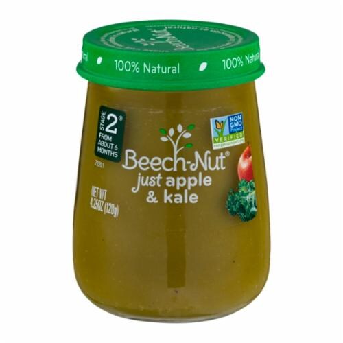 Beech-Nut Just Apple & Kale Stage 2 Perspective: front
