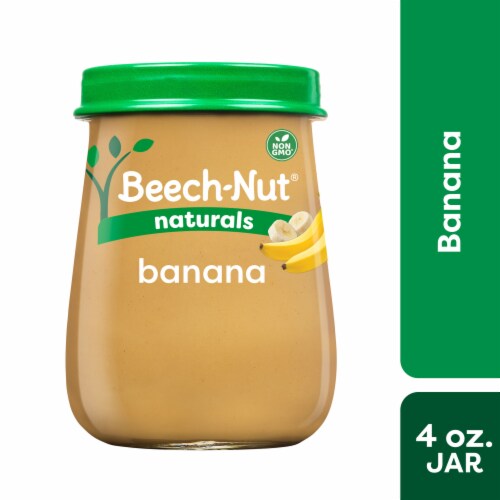 Beech-Nut Naturals Stage 1 Baby Food, Banana Perspective: front