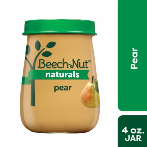 Beech-Nut® Naturals Stage 1 Pears Baby Food Perspective: front