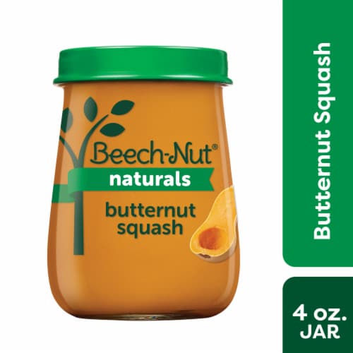 Beech-Nut Naturals Stage 1 Butternut Squash Baby Food Jar