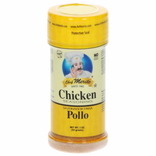 Chef Merito Micken Seasoning Perspective: front