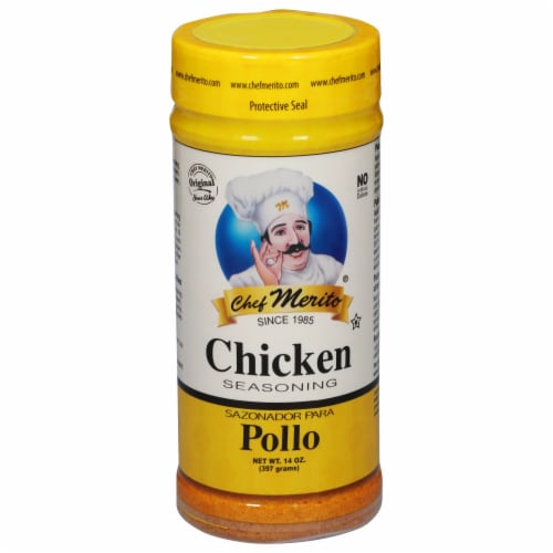 Chef Merito® Pollo Chicken Seasoning, 14 oz - Food 4 Less