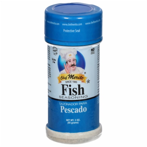 Chef Merito Fish Seasoning Perspective: front
