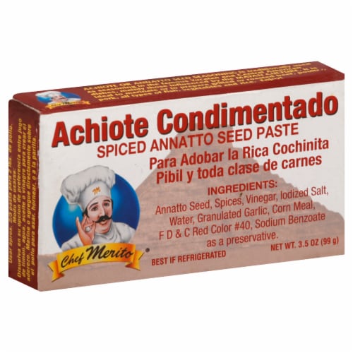 Chef Merito Spiced Annatto Seed Paste Perspective: front