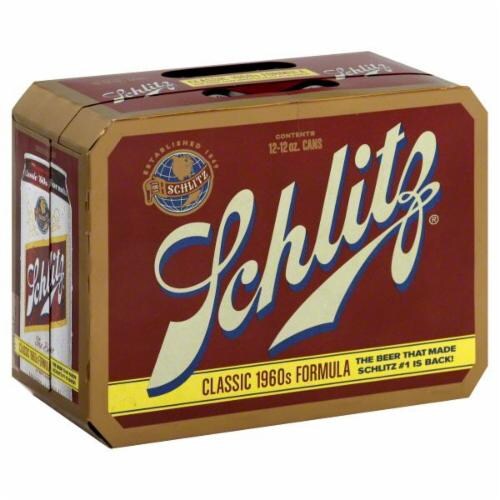 Schlitz Beer Perspective: front