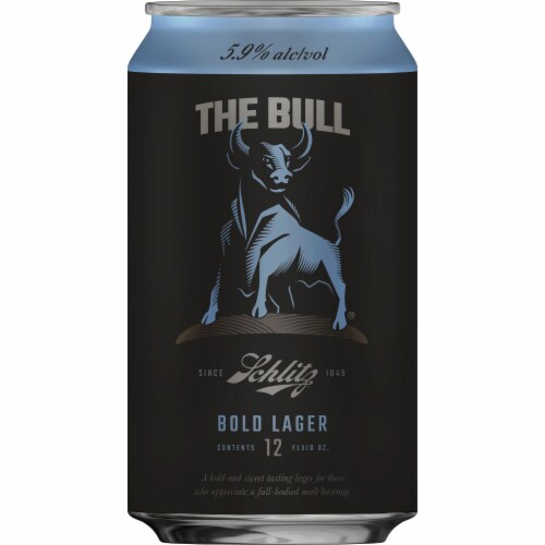 Schlitz Malt Liquor Bold Lager Perspective: front