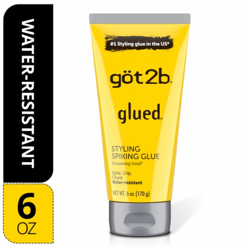 Lot of 3 Got2b Glued Styling Spiking Hair Glue 6oz Water Resistant Got 2 B  Glued 52336331457