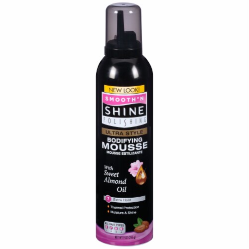 Smooth 'N Shine Ultra Style Extra Hold Bodifying Mousse Perspective: front