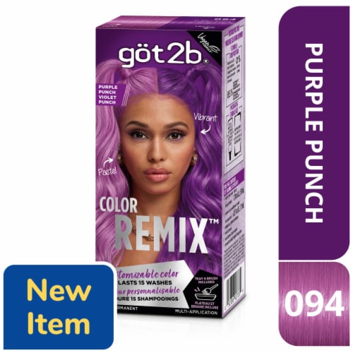 got2b® Color Remix™ Hair Color - Purple Punch Perspective: front