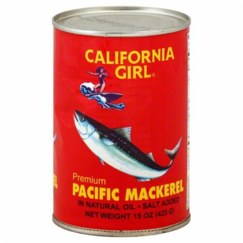 California Girl Pacific Mackerel Perspective: front
