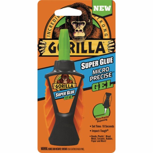 Gorilla® Micro Precise™ Gel Super Glue Perspective: front