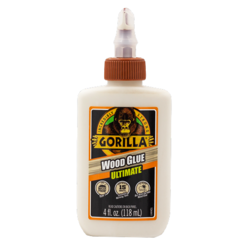 Gorilla 4 Oz. Ultimate Wood Glue 104397 Perspective: front
