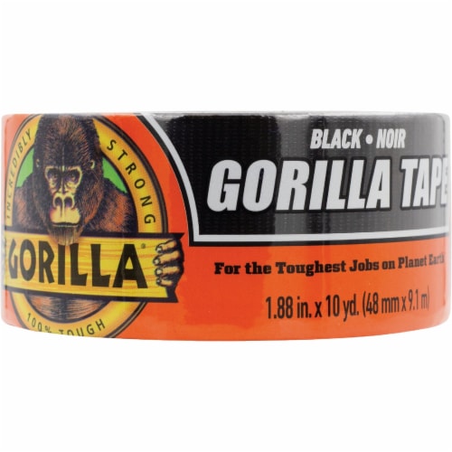 GORILLA GLUE Black Duct Tape 1.88-in x 35 Yard(S) at