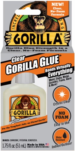 Gorilla® Clear Gorilla Glue® Perspective: front