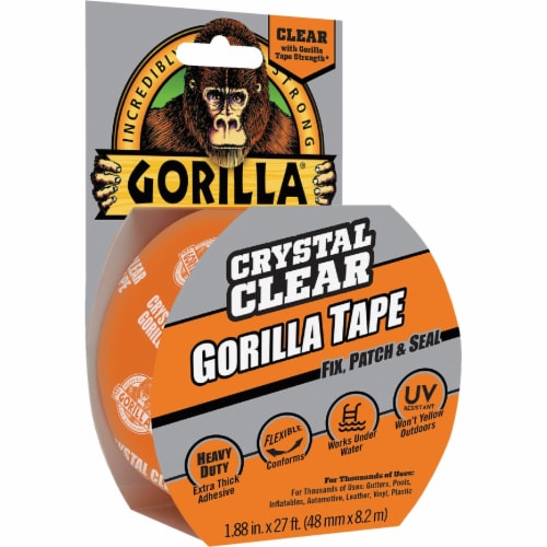 Gorilla® Crystal Clear Repair Tape Perspective: front