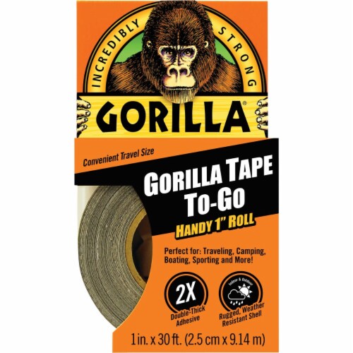 Gorilla® Tape To-Go Handy Roll Tape Perspective: front