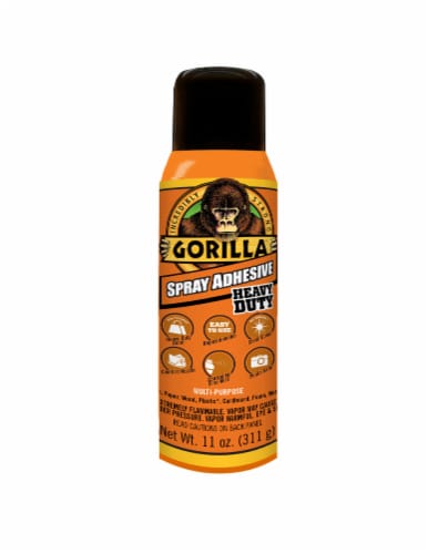 Gorilla Heavy Duty Spray Adhesive Perspective: front