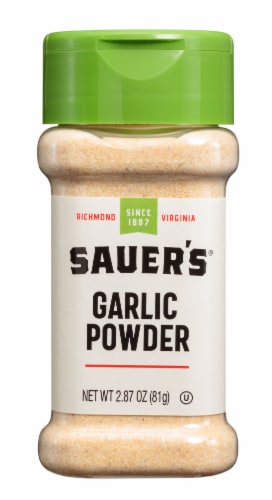 Sauer's® Garlic Powder Perspective: front