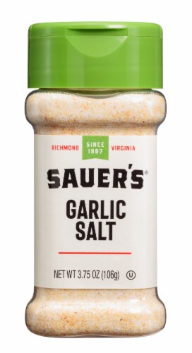 Sauer's Garlic Salt Perspective: front