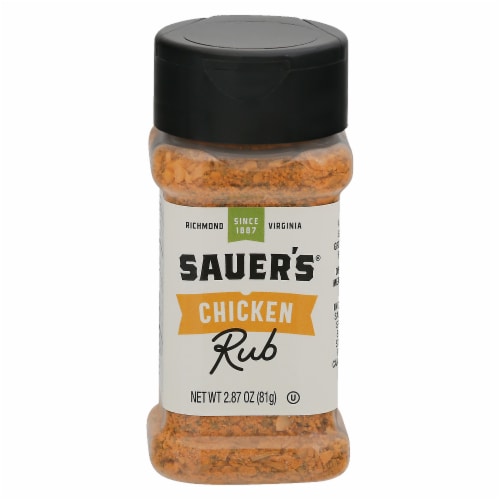 Sauer's® Chicken Rub Seasoning Perspective: front