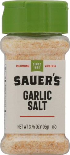Sauer's® Garlic Salt Perspective: front