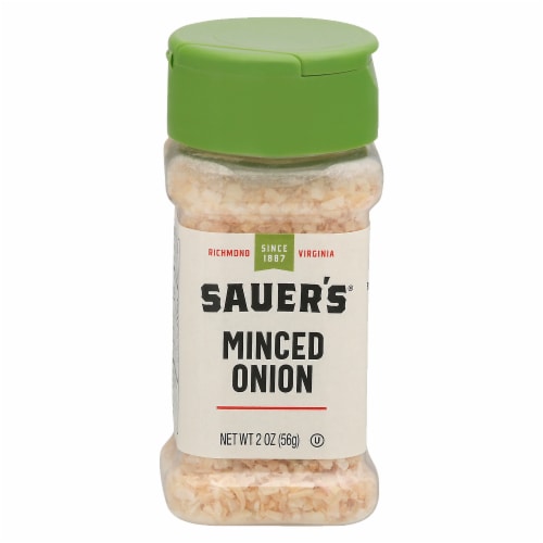 Sauer's® Minced Onion Perspective: front