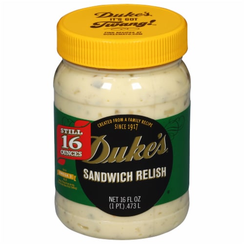 Duke's Sandwich Relish Perspective: front