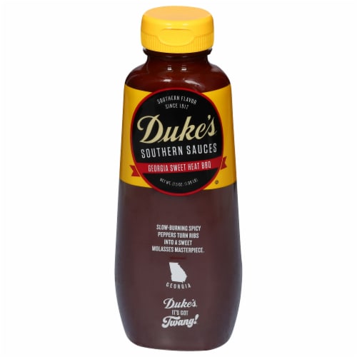 Duke's Georgia Sweet Heat BBQ Sauce Perspective: front