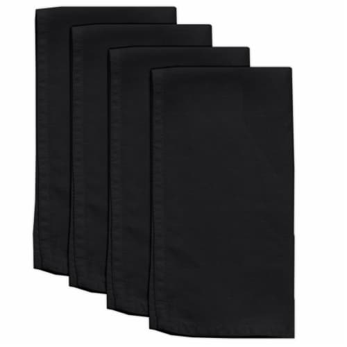 Lintex Miles Napkins - Black, 4 pk - Kroger