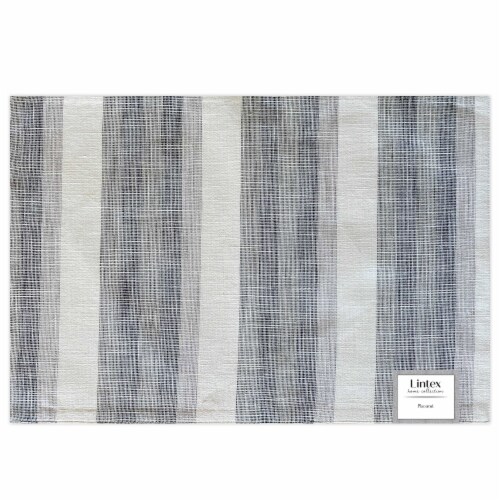 Lintex Curtis Striped Placemat Perspective: front