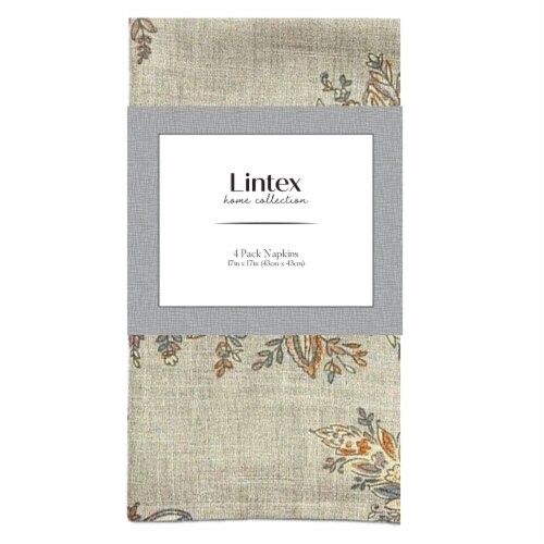 Lintex Avignon Floral Napkins Perspective: front
