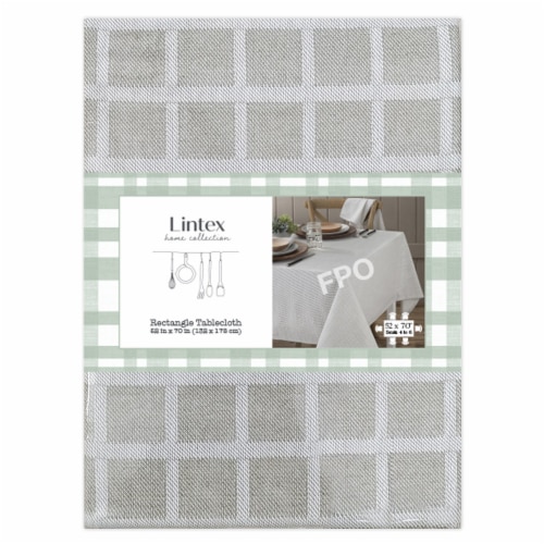 Lintex Home Collection Rectangle Claire Tablecloth Perspective: front