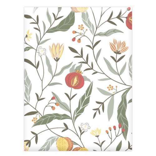Lintex Lala Lemons Vinyl 60 x 84 Inch Tablecloth Perspective: front