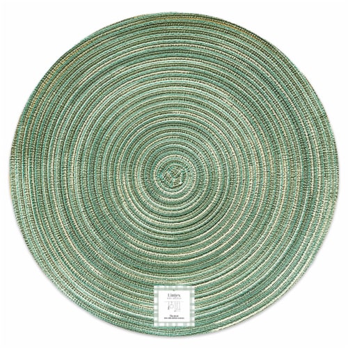 Lintex Amelia Green Placemat Perspective: front