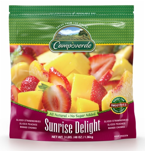 Campoverde Sunrise Delight Mixed Frozen Fruit Perspective: front