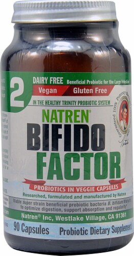 Natren  Bifido Factor Dairy Free Perspective: front