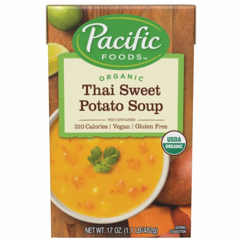 Pacific Foods™ Thai Sweet Potato Soup Perspective: front