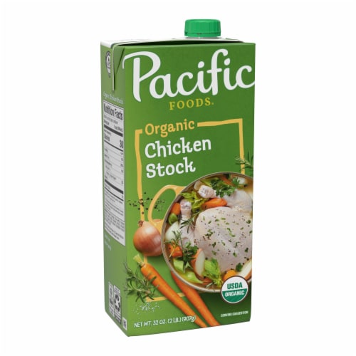Pacific Foods® Organic Chicken Stock Perspective: front