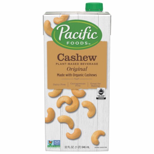 Pacific Foods™ Original Cashew Non-Dairy Beverage Perspective: front