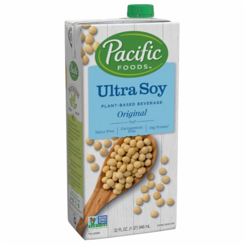 Pacific Foods™ Ultra Soy Original Plant-Based Beverage Perspective: front