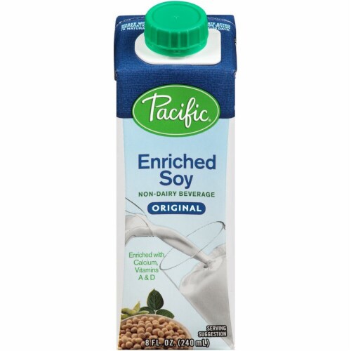 Pacific Foods Original Enriched Soy Non-Dairy Beverage Perspective: front