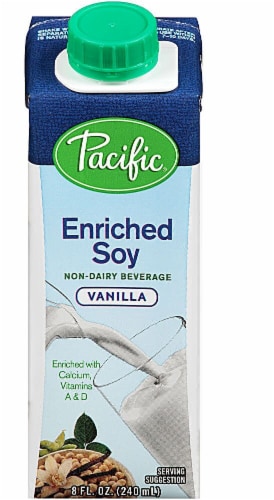 Pacific Foods Vanilla Enriched Soy Non-Dairy Beverage Perspective: front