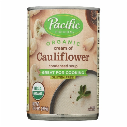 Pacific Foods® Gluten Free Organic Cream of Cauliflower Condensed Soup Perspective: front