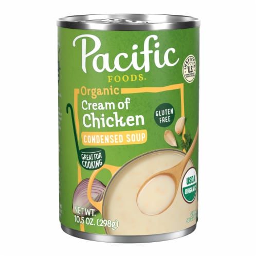 Pacific Foods® Organic Gluten Free Cream of Chicken Condensed Soup Perspective: front