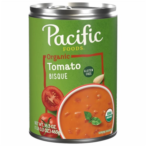 Pacific Foods® Organic Tomato Bisque Soup Perspective: front