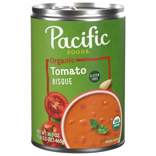 Pacific Foods® Organic Tomato Bisque Soup Perspective: front