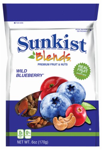 Sunkist Premium Wild Blueberry Mix Perspective: front