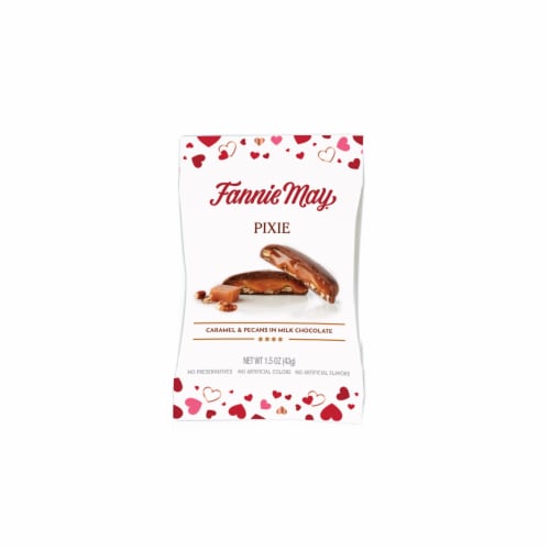 Fannie May® Pixie Milk Chocolate Candy Perspective: front