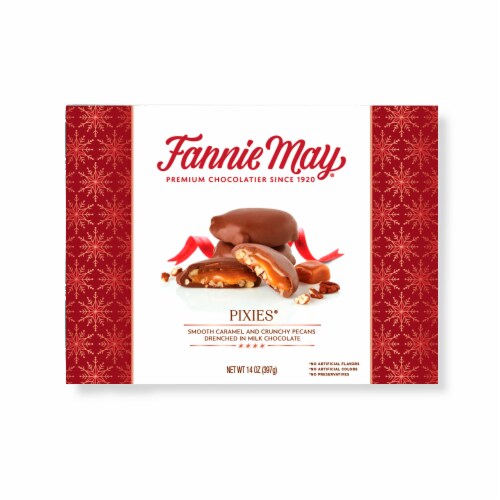 Fannie May Pixies Chocolate Perspective: front